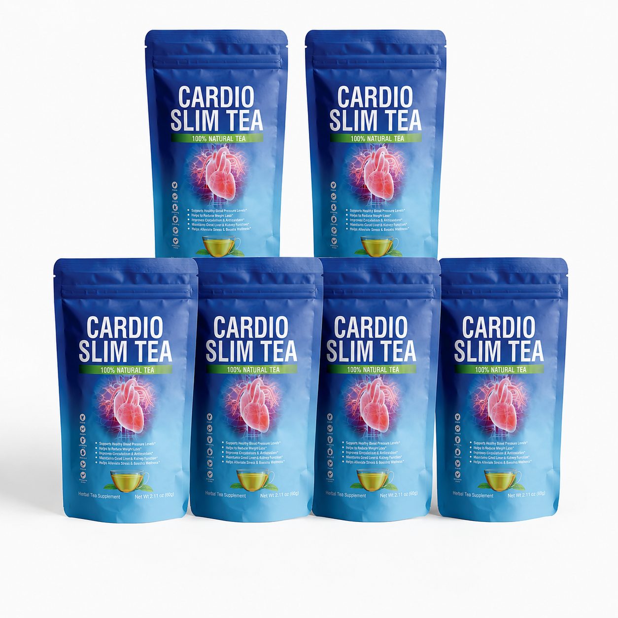 Cardio Slim Tea 6-month best value supply package